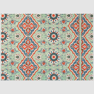 Portuguese tiles decoupage tissue paper