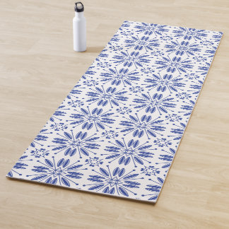 Portuguese Tiles European Style Vintage Yoga Mat