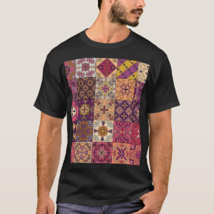 Portuguese tiles: talavera style pattern. T-Shirt