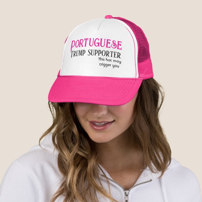 Portuguese Trump supporter Trucker Hat (In Situ)