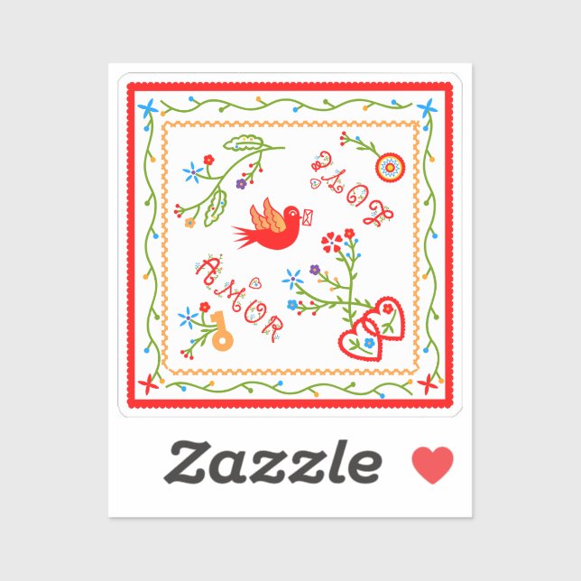Portuguese valentine's love handkerchiefs  (Sheet)