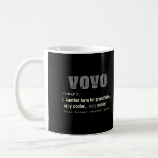 Portuguese Vovo Funny Definition Grandpa Gift Coffee Mug