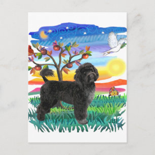 Portuguese Water Dog (#2) Postcard