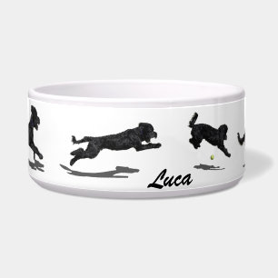 Portuguese Water Dog Bowl