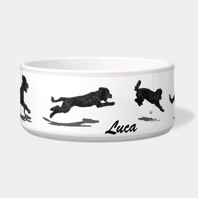 Portuguese Water Dog Bowl (Front)