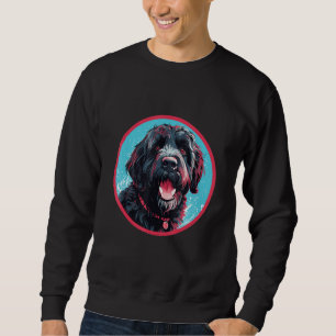 Portuguese Water Dog Breed Dog Design 1 Sweatshirt