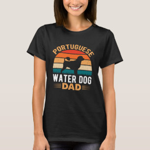 Portuguese Water Dog Dad Vintage Portuguese Dogs T-Shirt