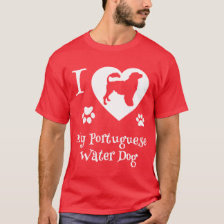 Portuguese Water Dog For Portie Dog funny vintage T-Shirt