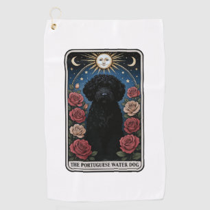 Portuguese Water Dog Golf Towel