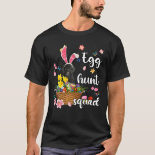 Portuguese Water Dog Happy Easter Day Colourful Eg T-Shirt