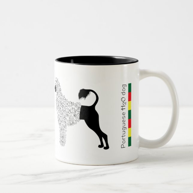 Portuguese Water Dog mug (Right)