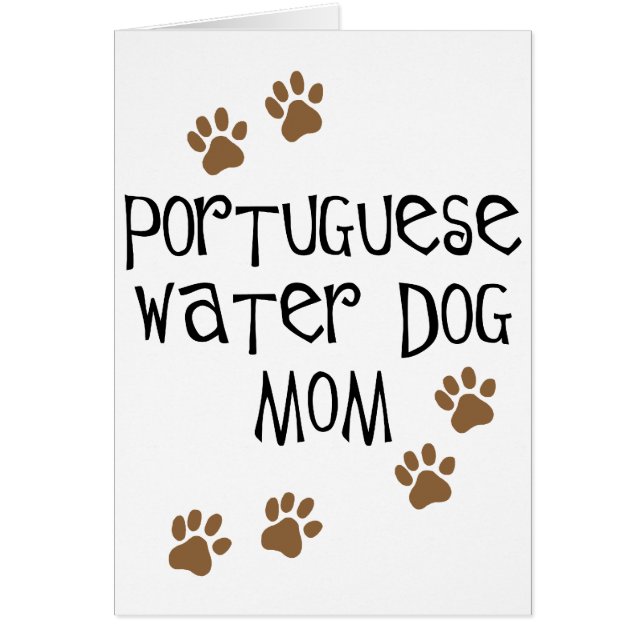 Portuguese Water Dog Mum (Front)