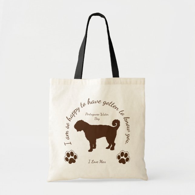 Portuguese Water Dog Original bag (Front)