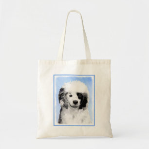 Portuguese Water Dog Painting - Original Dog Art Tote Bag
