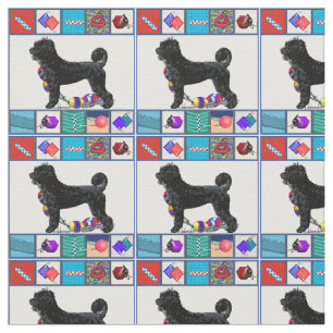 Portuguese Water Dog Retriever & Water Equipment Fabric