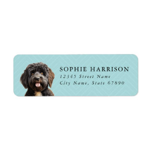 Portuguese Water Dog Return Address Labels