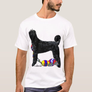 Portuguese Water Dog Standing with Float Line T-Shirt