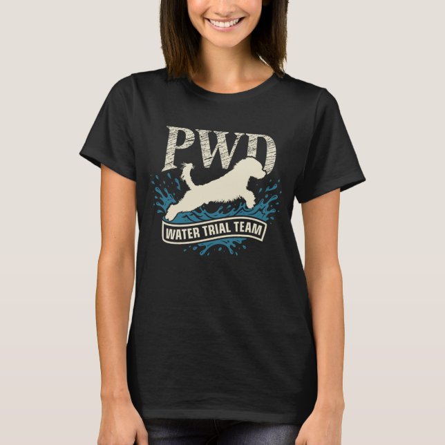 Portuguese Water Dog - Trial Team T-Shirt (Front)