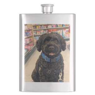 Portuguese Water Dogs Anime Classic Flask