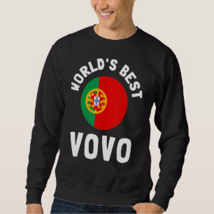 Portuguese Wife Portugal Heritage Roots And Egg Ta Sweatshirt