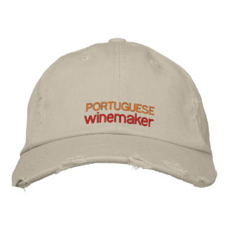 PORTUGUESE WINE MAKER, PORTUGUESE WINE EMBROIDERED HAT