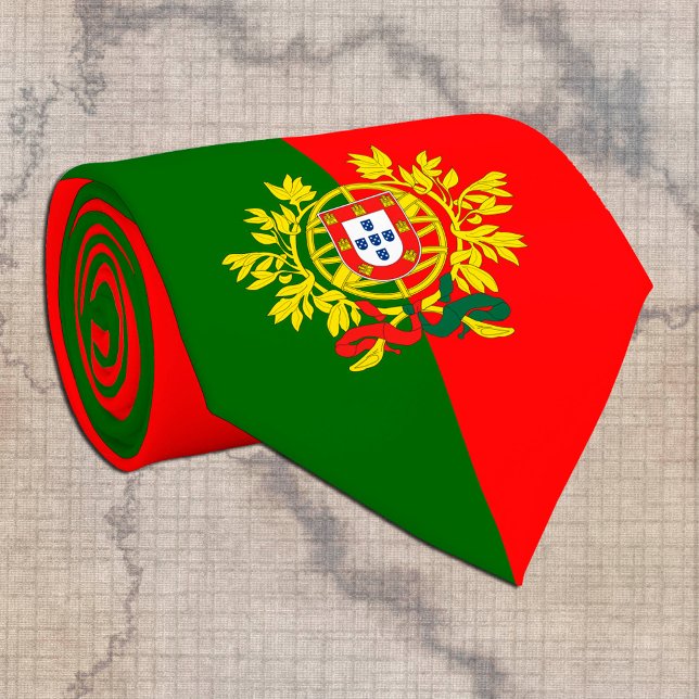 Portuguse Flag & Portugal business / fashion Tie (Creator Uploaded)