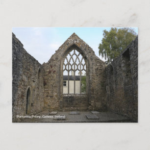 Portumna Priory Ruin Ireland Postcard