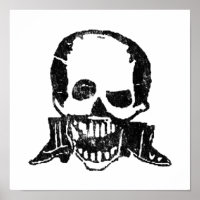 Posada Calavera Boots and Skull