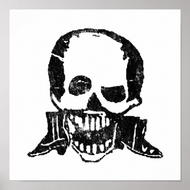 Posada Calavera Boots and Skull Poster (Front)