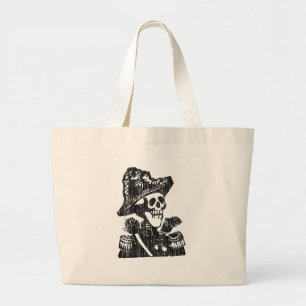 Posada General Skeleton (Calavera) Large Tote Bag
