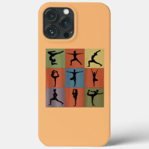 Pose Set Best Yoga Backprint iPhone 13 Pro Max Case