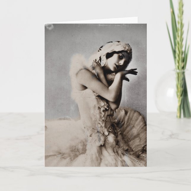 Posed en Pointe Card (Front)