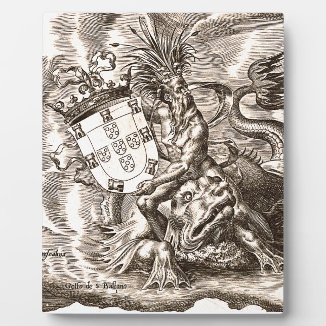 Poseidon at Sea Plaque (Front)