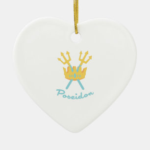 Poseidon Ceramic Tree Decoration