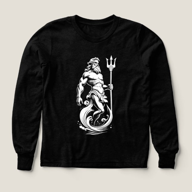 Poseidon God of the Sea (Design Front)