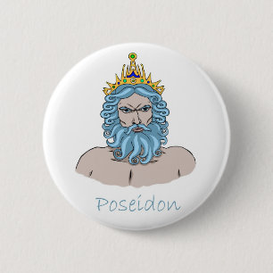 Poseidon - Greek God Badge