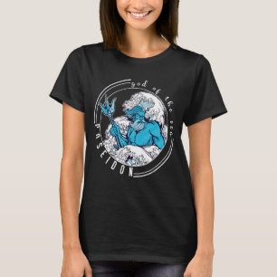 Poseidon Greek GodHero Training God of the sea T-Shirt