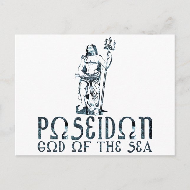 Poseidon Postcard (Front)