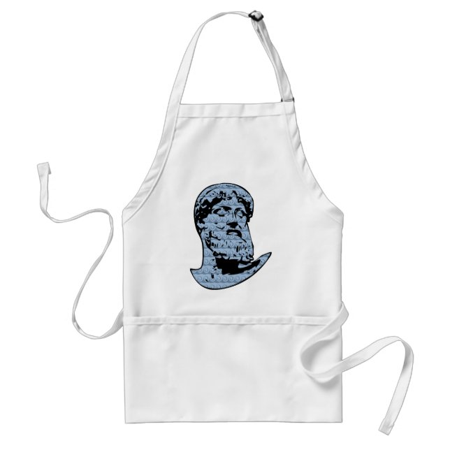Poseidon statue standard apron (Front)