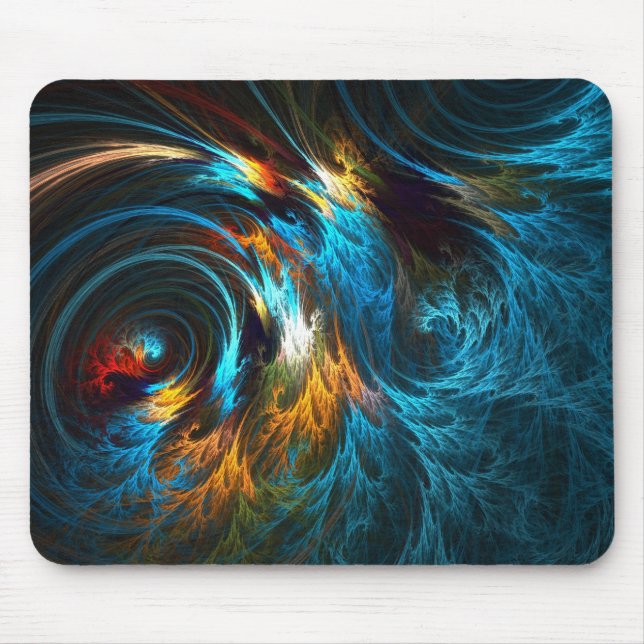 Poseidon's Wrath Mouse Pad (Front)