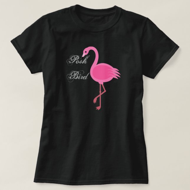 Posh Bird T-shirt (Design Front)
