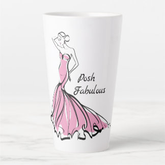 Posh Fabulous Latte Mug, Poshmark Mug