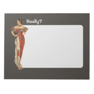 Posh ladies Really? Notepad