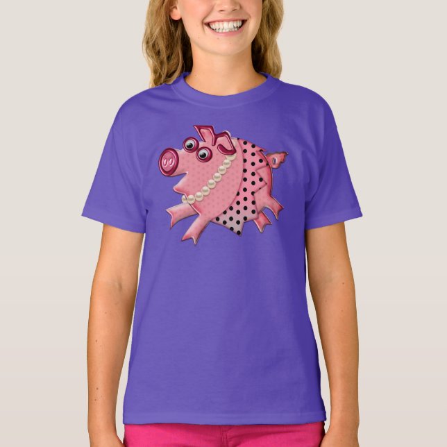Posh Piggy T-Shirt (Front)