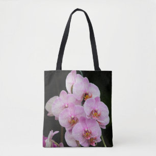 Posh Pink Orchids Tote Bag