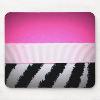 Posh Zebra Mousepad