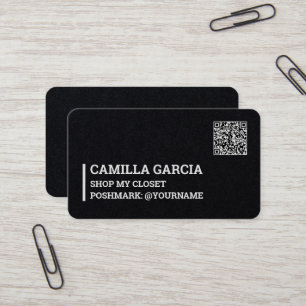 Poshmark Custom QR Business Card