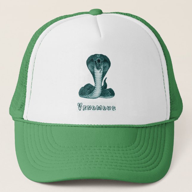 POSING COBRA TRUCKER HAT (Front)