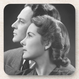 Posing Couple Coaster