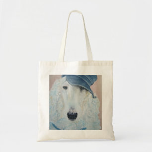 Posing Poodle tote bag